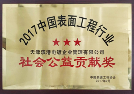 社會(huì)公益貢獻(xiàn)獎(jiǎng)